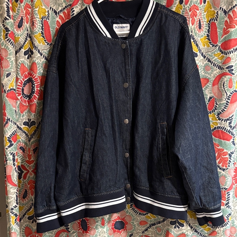 Old Navy Dark Blue Denim Jacket